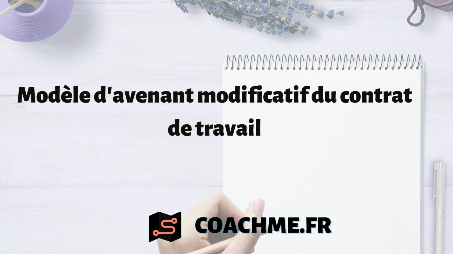 Mod Le D Avenant Modificatif Du Contrat De Travail