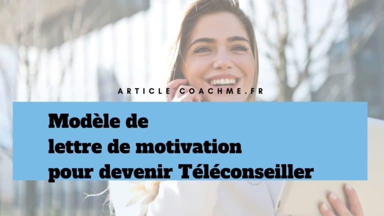 Lettre de motivation pour devenir Téléconseiller