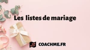 liste mariage