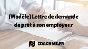 Lettre de demande prêt employeur