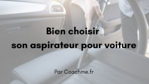 aspirateur voiture