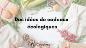 idées cadeaux ecologique