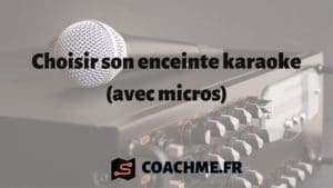 enceinte karaoke micro