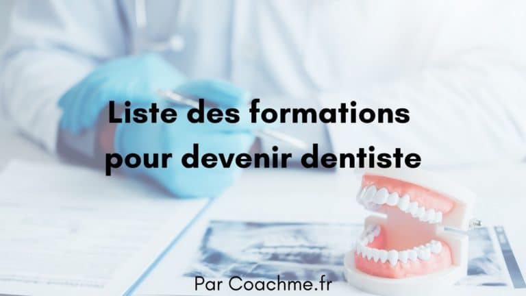 Liste Des Formations Pour Devenir Dentiste