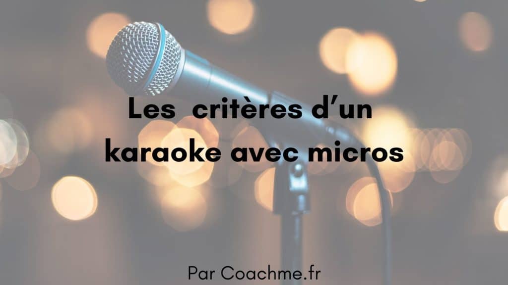 karaoke avec micro