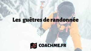 guetre randonnée