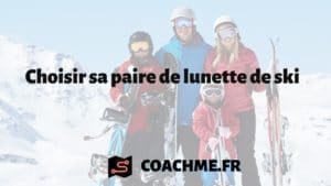 paire lunette de ski