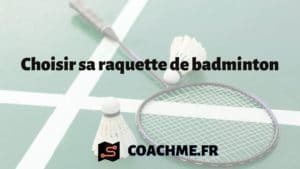 raquette badminton