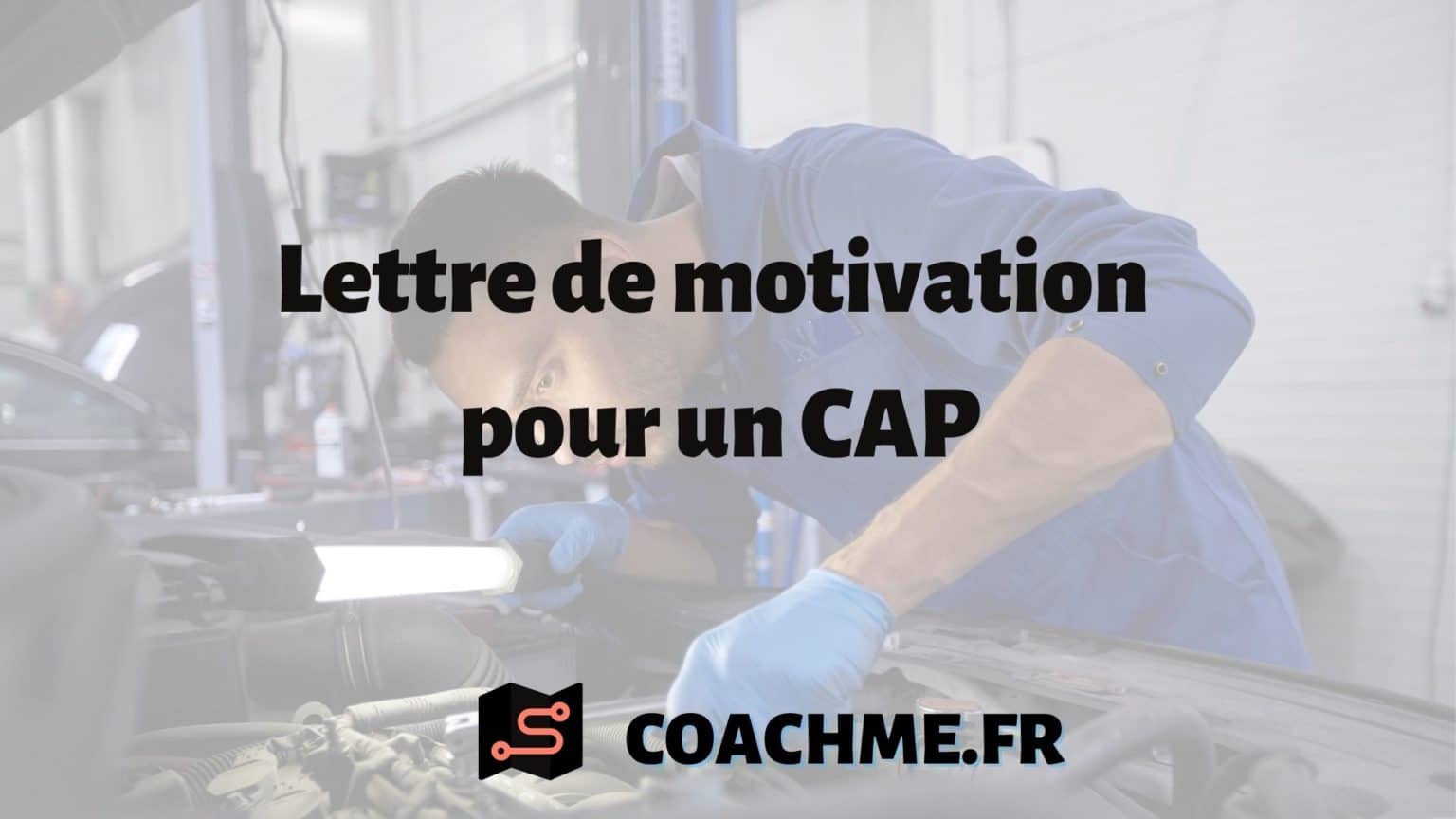 Modèle de lettre de motivation pour un CAP