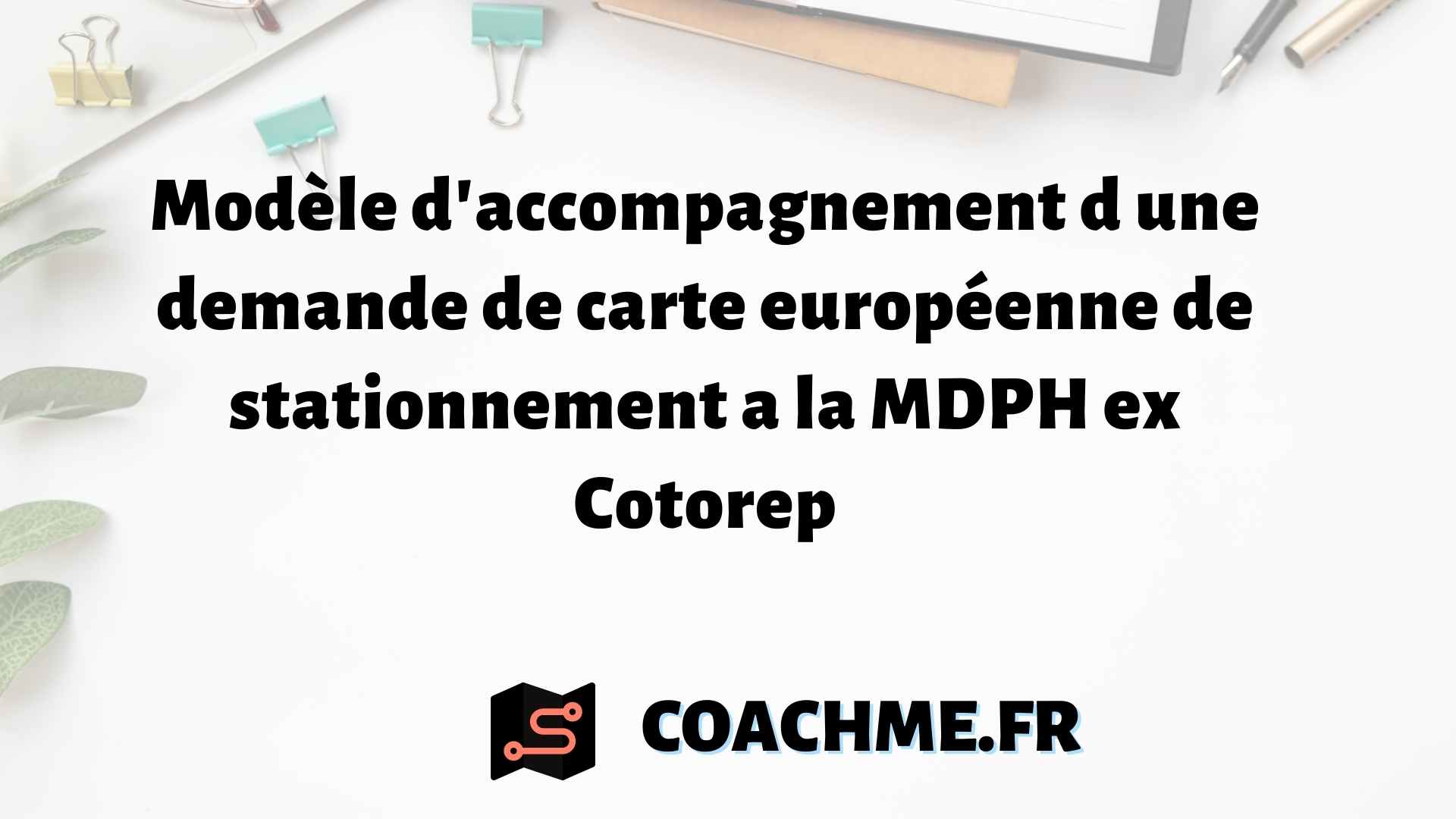 Modèle D'accompagnement D Une Demande De Carte Européenne De ...